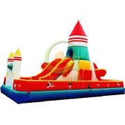 inflatable bouncer slide